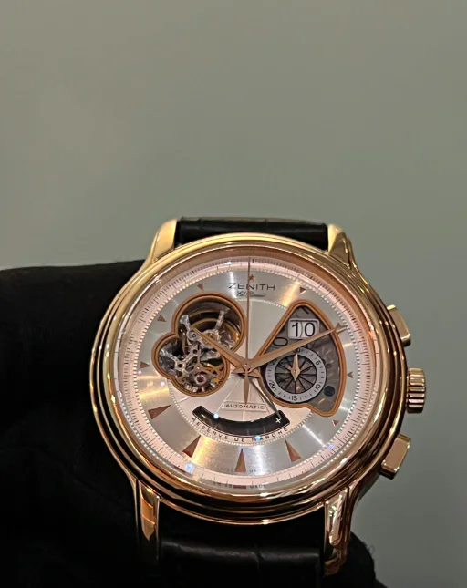 Zenith El Primero Chronomaster XXT Open Grande Date Ref. 18 1260 4039/B 18kt. Pink Gold Chrono